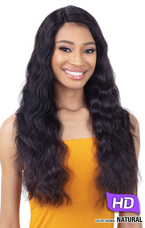 Shake-N-Go girlfriend 100% Virgin Human Hair HD Lace Front Wig Body Wave 24