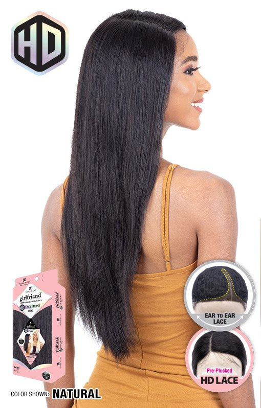 Shake-N-Go girlfriend 100% Virgin Human Hair HD Lace Front Wig STRAIGHT 24