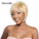 WannaBe 100% Human Hair Full Wig HW APRIL