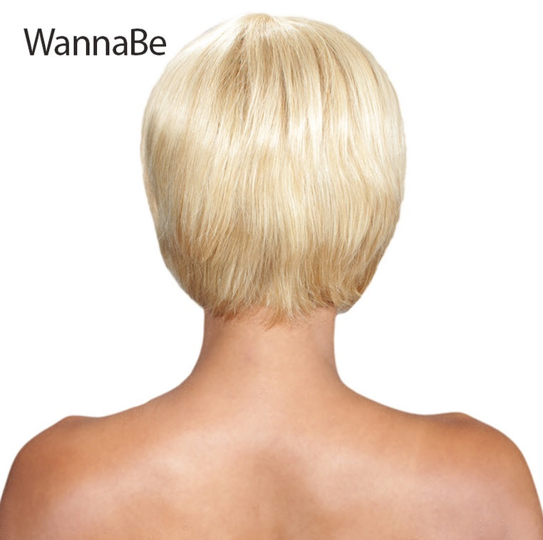 WannaBe 100% Human Hair Full Wig HW APRIL