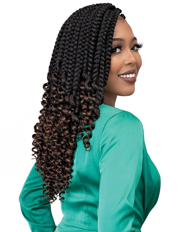 Janet Collection Nala Tress Synthetic Crochet Braid Hair JUMBO COI BRAID 14"