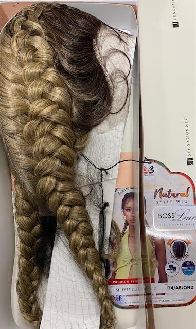 Bobbi Boss Synthetic Lace Front Braided Wig MLF627 DUTCH BRAID