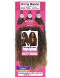 JANET SYNTHETIC HAIR REMY ILLUSION BOHEMIAN 3PCS 14″16″18″+6X6 WIDE PART