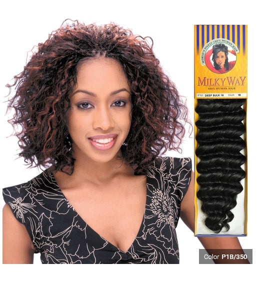 Milky Way 100% Human Hair Braiding DEEP BULK 18
